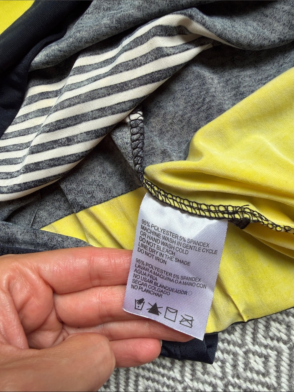 Cristinalove Yellow & Black Striped Maxi Tank Dress - Picture 5 of 5